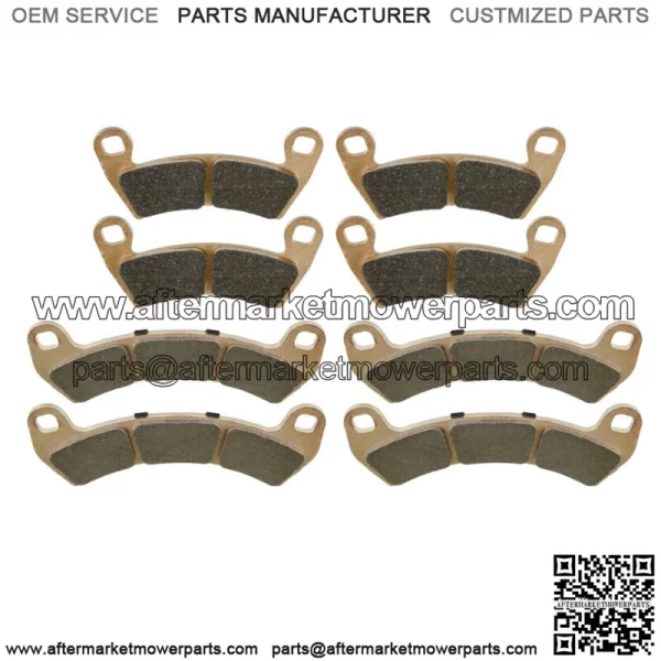 Front and Rear Brake Pads for Polaris RZR XP Turbo / RZR XP 4 Turbo 2016 - 2021