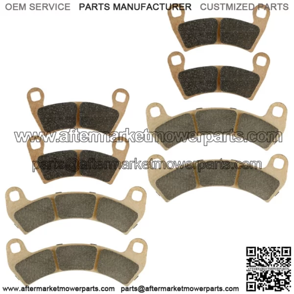 Front and Rear Brake Pads for Polaris RZR XP Turbo / RZR XP 4 Turbo 2016 - 2021 - Image 4