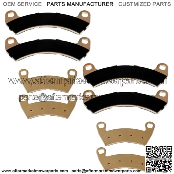 Front and Rear Brake Pads for Polaris RZR XP Turbo / RZR XP 4 Turbo 2016 - 2021 - Image 5