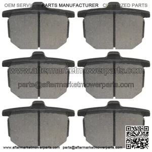 Brake Pads for Honda GL1100I Goldwing Interstate 1980 1981 Front Rear Brake Pads