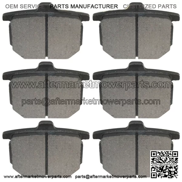 Brake Pads for Honda GL1100I Goldwing Interstate 1980 1981 Front Rear Brake Pads