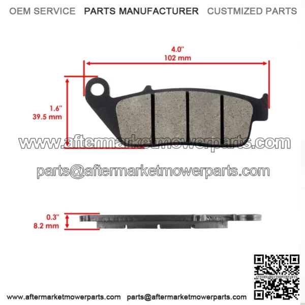 Front Brake Pads for Kawasaki KLE300 Versys-X 300 17-23 / Versys-X 300 ABS 17-24 - Image 2