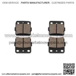 Front Organic Brake Pads 2007-2013 Honda TRX420FM FourTrax Rancher 4X4 Set vs (For: Honda)