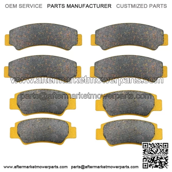 CF Moto CFORCE 600, 800, 1000 2019-2024 Ceramic Brake Pad Set Front & Rear (For: CF-Moto) - Image 2