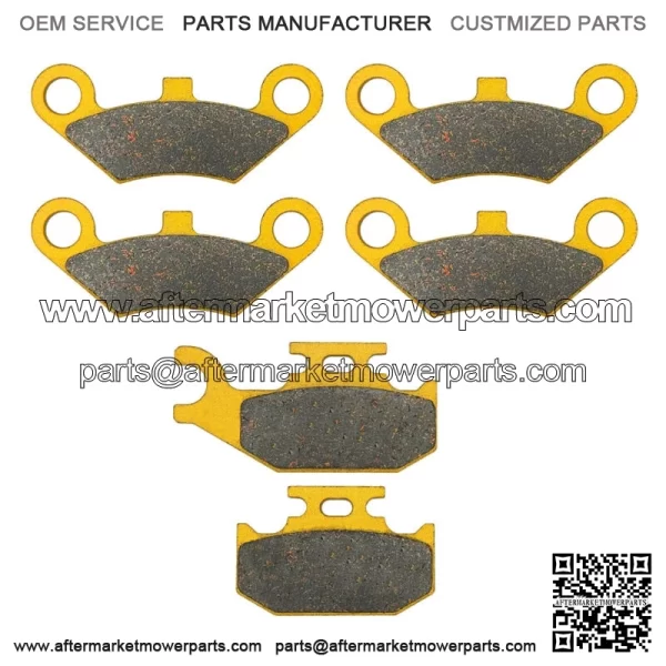 CF Moto CFORCE 500 HO 2014-2016 Ceramic Brake Pad Set Front & Rear (For: CF-Moto) - Image 2