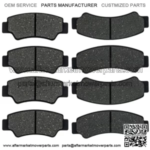 Brake Pad Set For CFMoto CFORCE 600 800 ZFORCE 500 1000 Semi-Metallic (For: CF-Moto)