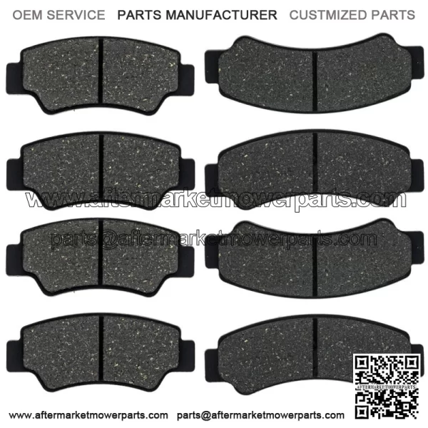 Brake Pad Set For CFMoto CFORCE 600 800 ZFORCE 500 1000 Semi-Metallic (For: CF-Moto)