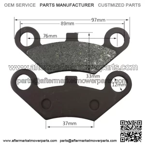 Brake Pad for CFMoto CF500 500cc CF600 600cc X5/6/8 ATV Scooter Moped Motorcycle