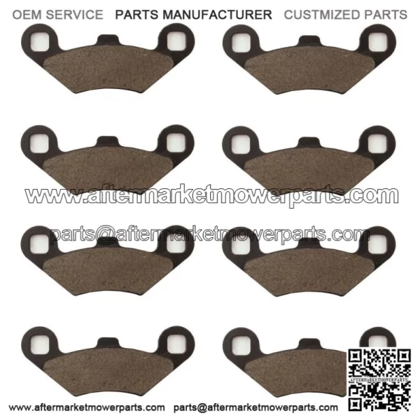 Front and Rear Brake Pads For ATV Polaris Sportsman 800 EFI X2 2007-2009