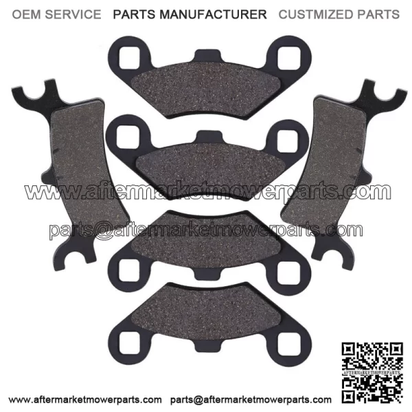 Front Rear Brake Pads for Polaris Sportsman 500 HO 4X4 2003-2009 ATV (For: Polaris) - Image 3