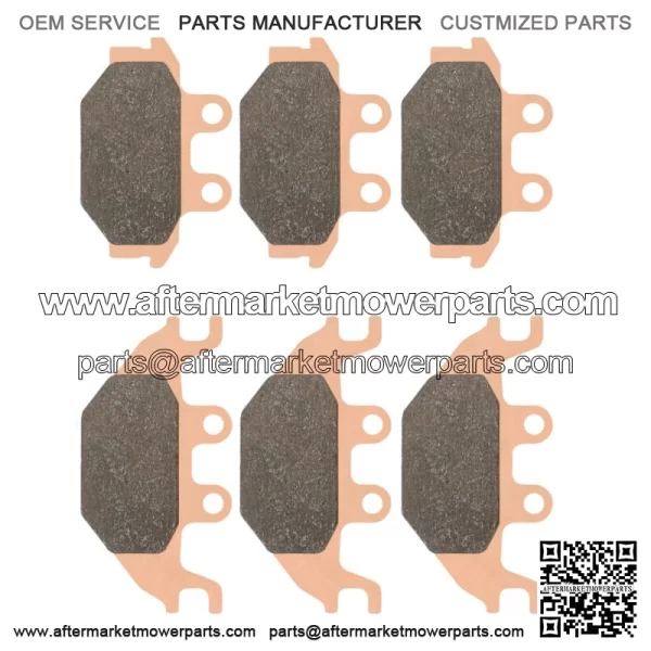 Front and Rear Brake Pads for Can Am DS250 Bombardier DS 250 2006-2022