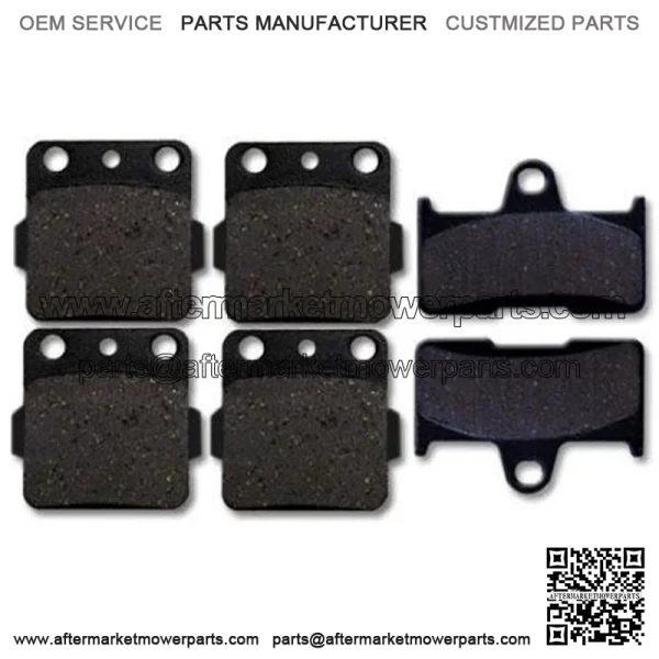 YAMAHA Front + Rear Brake Pads Grizzly 660 (02-08) NEW (For: Yamaha)