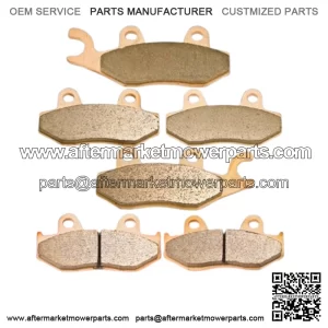 Front Rear Sintered Brake Pads For Yamaha YFZ450R YFZ450R 2009-2017 (For: Yamaha)