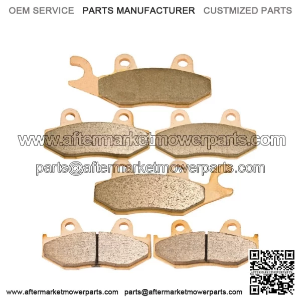 F+R Sintered Brake Pads For Yamaha Raptor 700 700R YFM700R YFM 700R 2013-2020 (For: Yamaha)