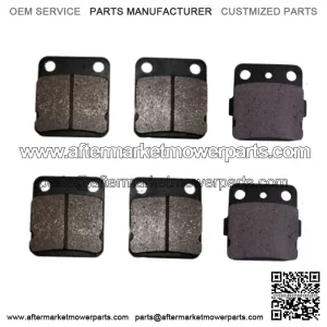 Front Rear Brake Pads Yamaha Warrior Banshee 350 ATV 6 Pcs