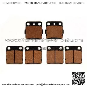 Front+Rear Brake Pads For Yamaha Raptor 350 YFM350 & Raptor 125 YFM125R  (For: Yamaha)