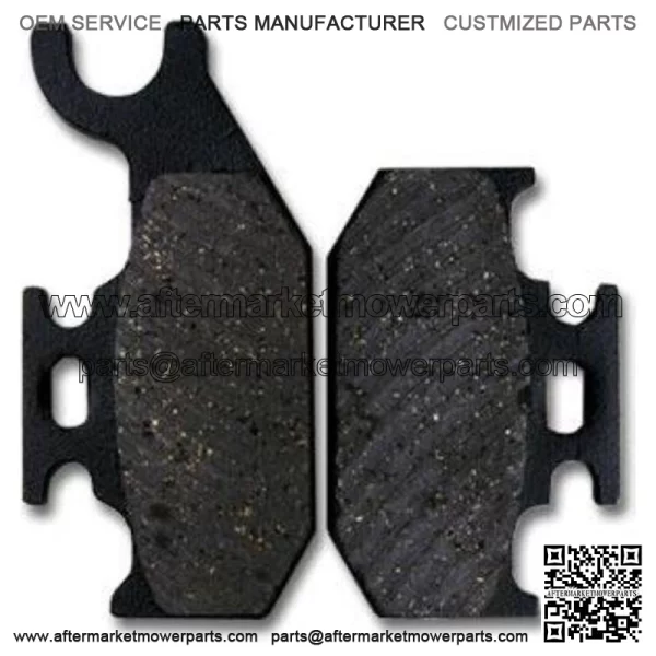 Yamaha Rear Brake Pads Grizzley YFM 400 450 (07-08) Wolverine (06-10) (For: Yamaha) - Image 2