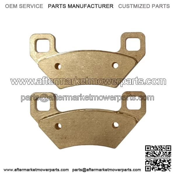 Solid Brass Brake Pads BP-DBK for Honda TRX Front Disc Brake Conversion (For: Honda) - Image 2