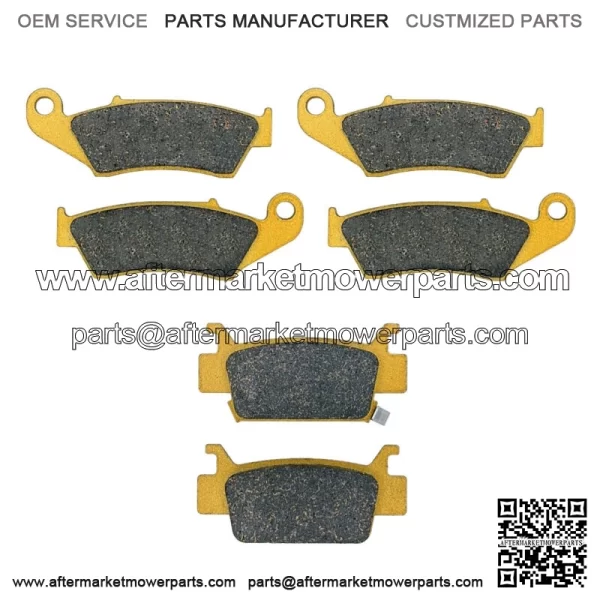 Honda TRX700 XX 2008-2009 Ceramic Brake Pad Set Front & Rear (For: Honda) - Image 2