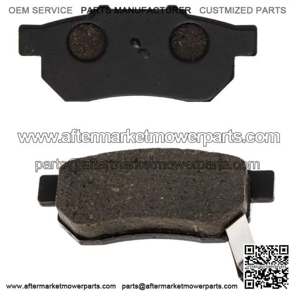 Brake Pad Kit for Honda Big Red 700 06451-HL1-A01 Front Rear Organic (For: Honda) - Image 2