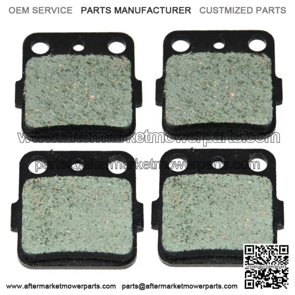 Front Carbon Brake Pads Fit 2007-2013 2012 2011 2010 TRX 420 Fourtrax Rancher (For: Honda)