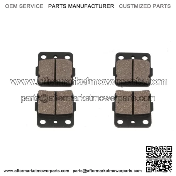 Front Organic Brake Pads 2012-2013 Honda TRX500FM FourTrax Foreman 4x4 Set qk (For: Honda)