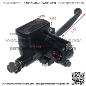 Handlebar front right master brake cylinder