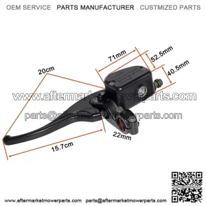 Handlebar front master brake cylinder