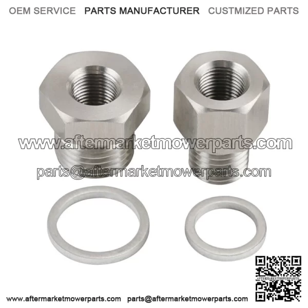 Oil Pressure Sensor Adapter LS Engine Swap Male M16x1.5 Female 1/8 NPT LS1 Parts (For: More than one vehicle)