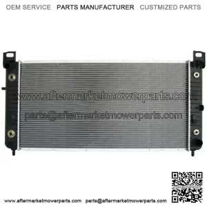 One New DENSO Auto Parts Radiator 2219514 for Cadillac Chevrolet GMC Hummer (For: More than one vehicle)