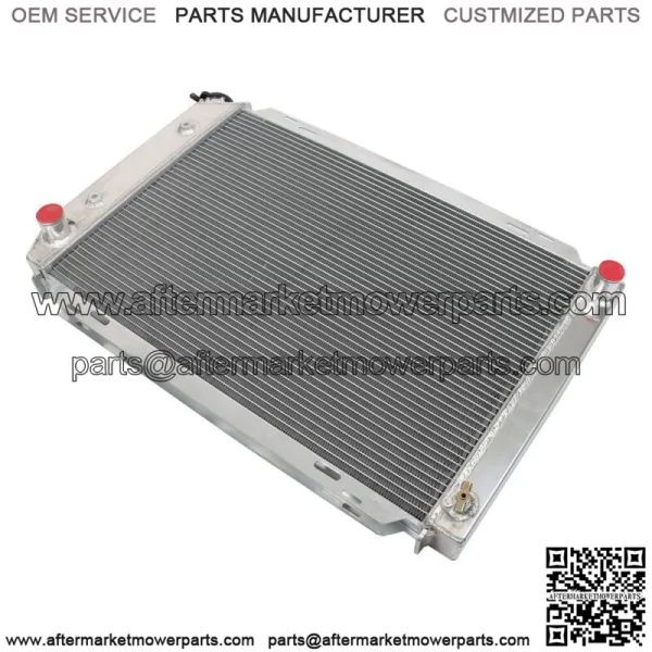 Radiator 3 Row Full Aluminum For 1980-1993 Ford Mustang 1980-1988 Mercury AT