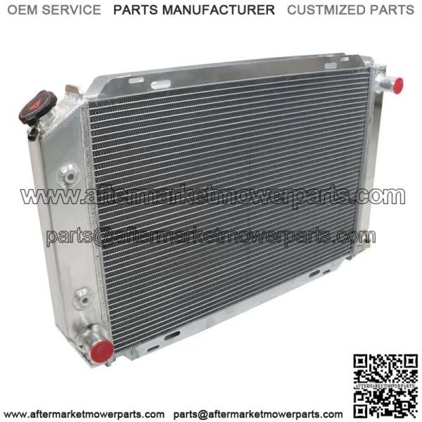 Radiator 3 Row Full Aluminum For 1980-1993 Ford Mustang 1980-1988 Mercury AT - Image 2
