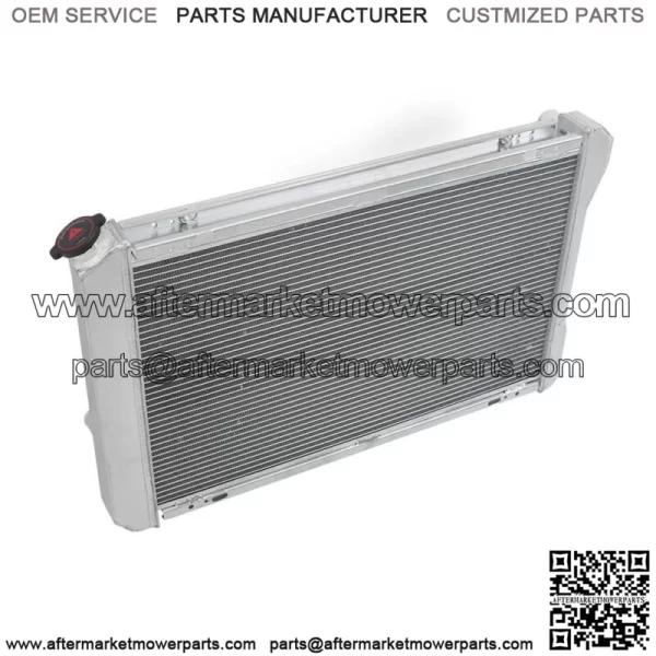 3 Row Radiator+Shroud Fan+Thermostat Kit For 82-92 Chevy Camaro Pontiac Firebird - Image 4