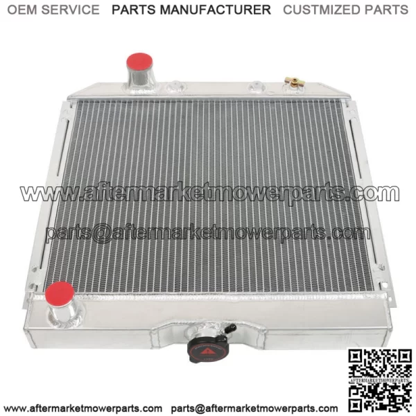 For 1963-1970 Fairlane Falcon Galaxie V8 Full Aluminum Core Racing 3Row Radiator - Image 3