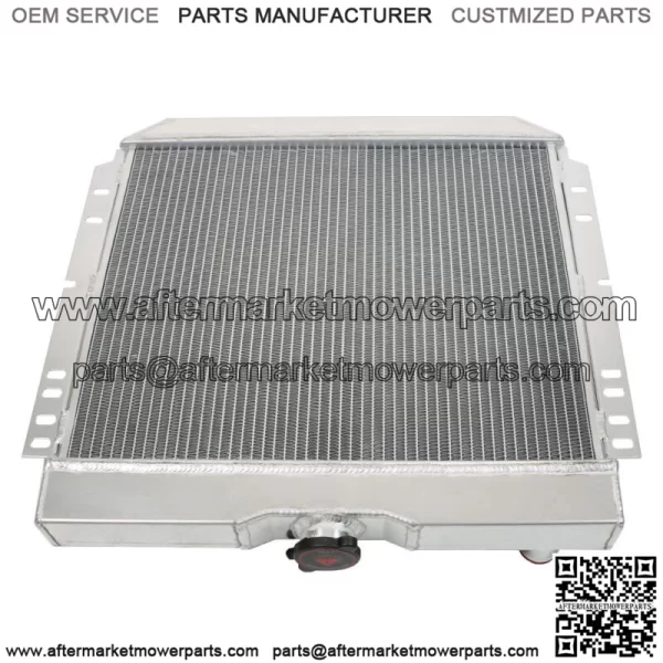 For 1963-1970 Fairlane Falcon Galaxie V8 Full Aluminum Core Racing 3Row Radiator - Image 4