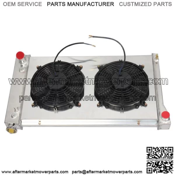 3 Row Radiator+Shroud Fan+Relay For 1967 1968-1972 Chevy GMC C/K 10 20 30 Truck - Image 5