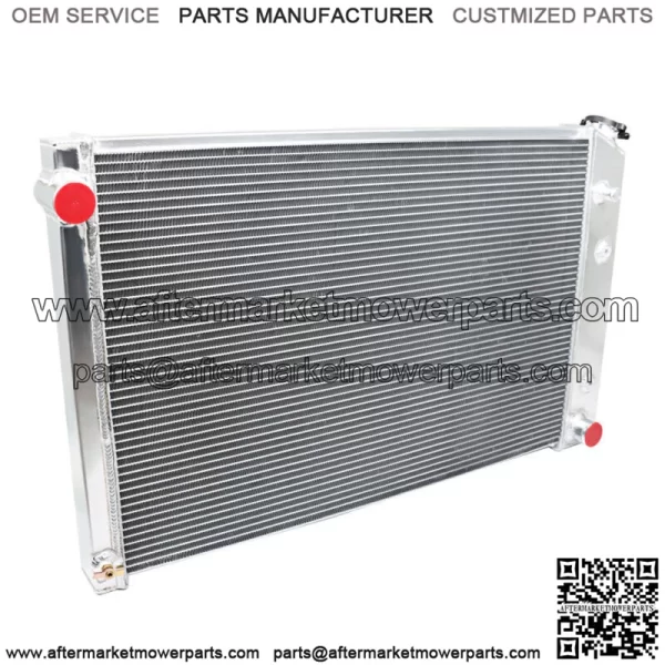 4-ROW Aluminum Radiator For 1973-87 Chevy Truck 73-1991 Blazer 19 x 28-1/4"-Core