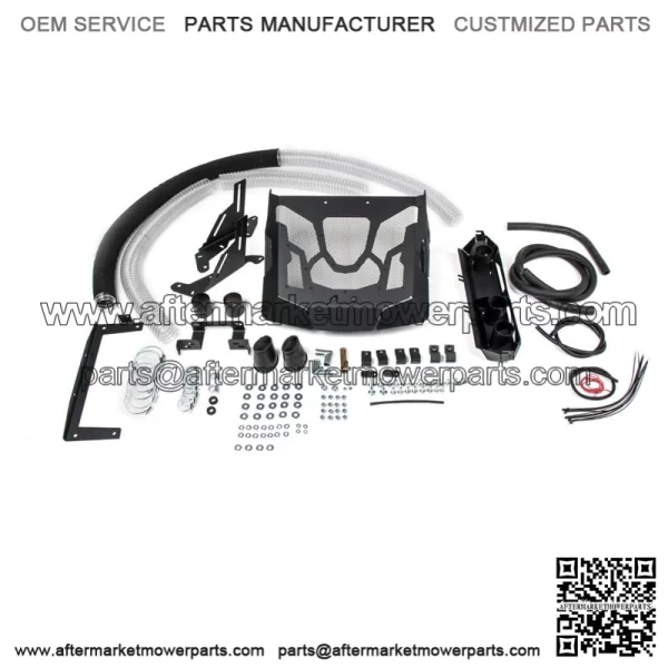 Relocator radiator with snorkels Yamaha Grizzly 700 2016->