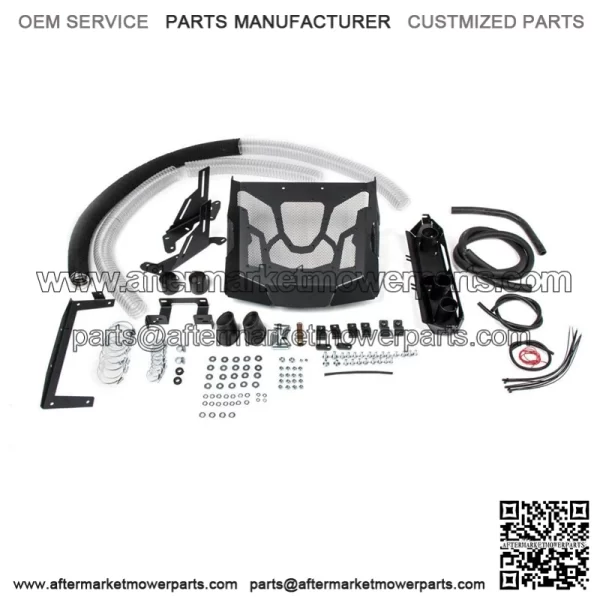 Relocator radiator with snorkels Yamaha Grizzly 700 2007-2015