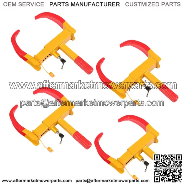 Anti-Theft  Heavy-Duty Wheel Lock Clamp Boot Tire Claw For Auto Car Trailer - Image 3