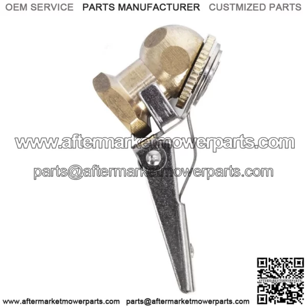 Brass Lock On Tire Inflator Locking Air Chuck Air Hose Attachment 1/4" NPT
