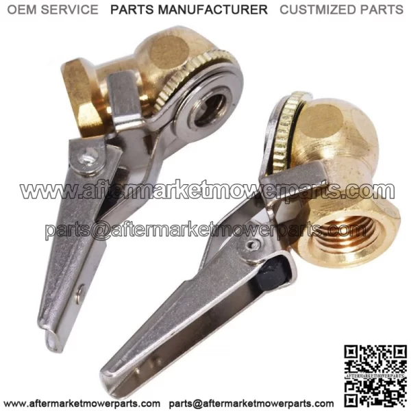 Brass Lock On Tire Inflator Locking Air Chuck Air Hose Attachment 1/4" NPT - Image 4