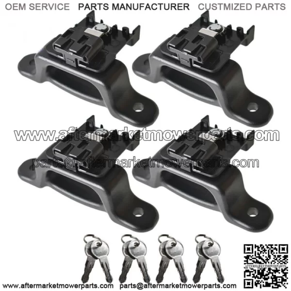 For 2015-2020 Ford F150 F250 4X Box Tie Down Truck Bed Cleats Lock FL3Z99000A64B
