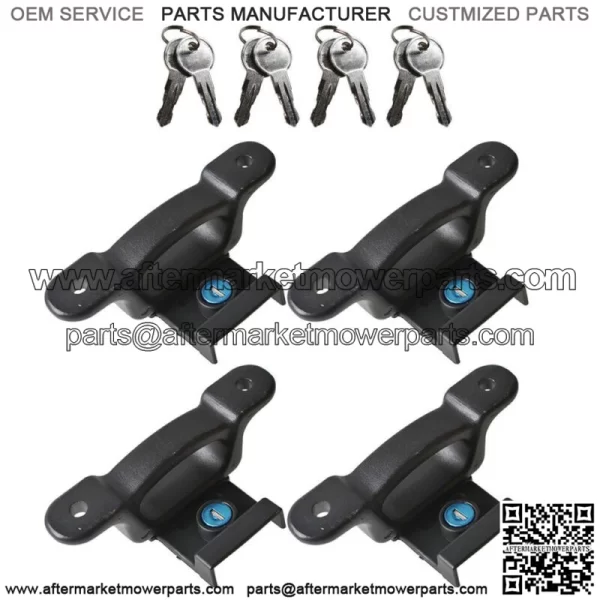 For 2015-2020 Ford F150 F250 4X Box Tie Down Truck Bed Cleats Lock FL3Z99000A64B - Image 2