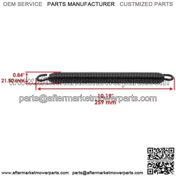 M148163 Drive Belt Extension Spring for John Deere X595 X700 X720 X724 - Image 2