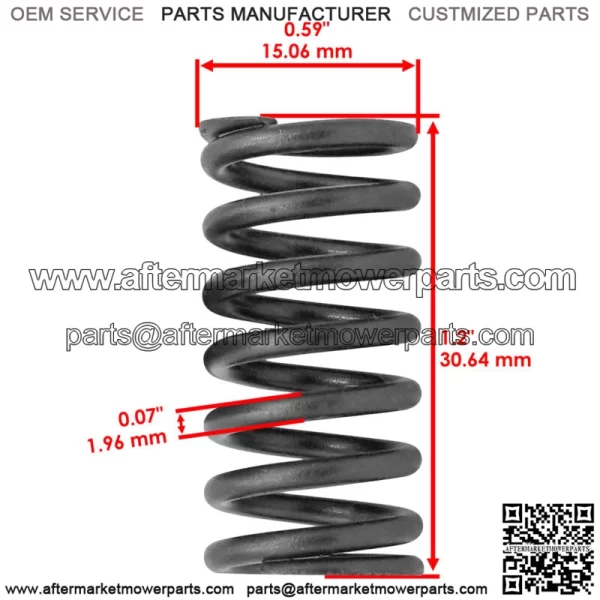90501-203G2-00 Clutch Springs for Yamaha TTR110E TT-R110 2008 - 2023 - Image 2