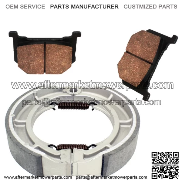 for Suzuki GS450E GS450G GS450L GS450S GS450T 80-85 Front Rear Brake Pads Shoes