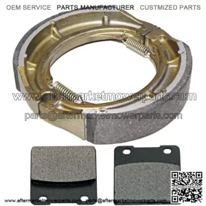 Front Brake Pads & Rear Shoes for Suzuki VS800 VS800GL Intruder 800 1992-2009