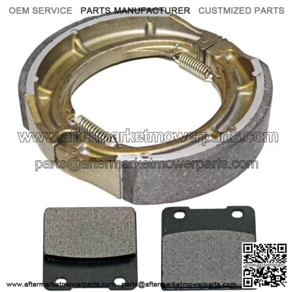 Front Brake Pads & Rear Shoes for Suzuki VS800 VS800GL Intruder 800 1992-2009
