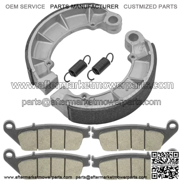 Front Brake Pads & Rear Brake Shoes for Honda VF750C VF750C2 Magna 750 97-03 - Image 4